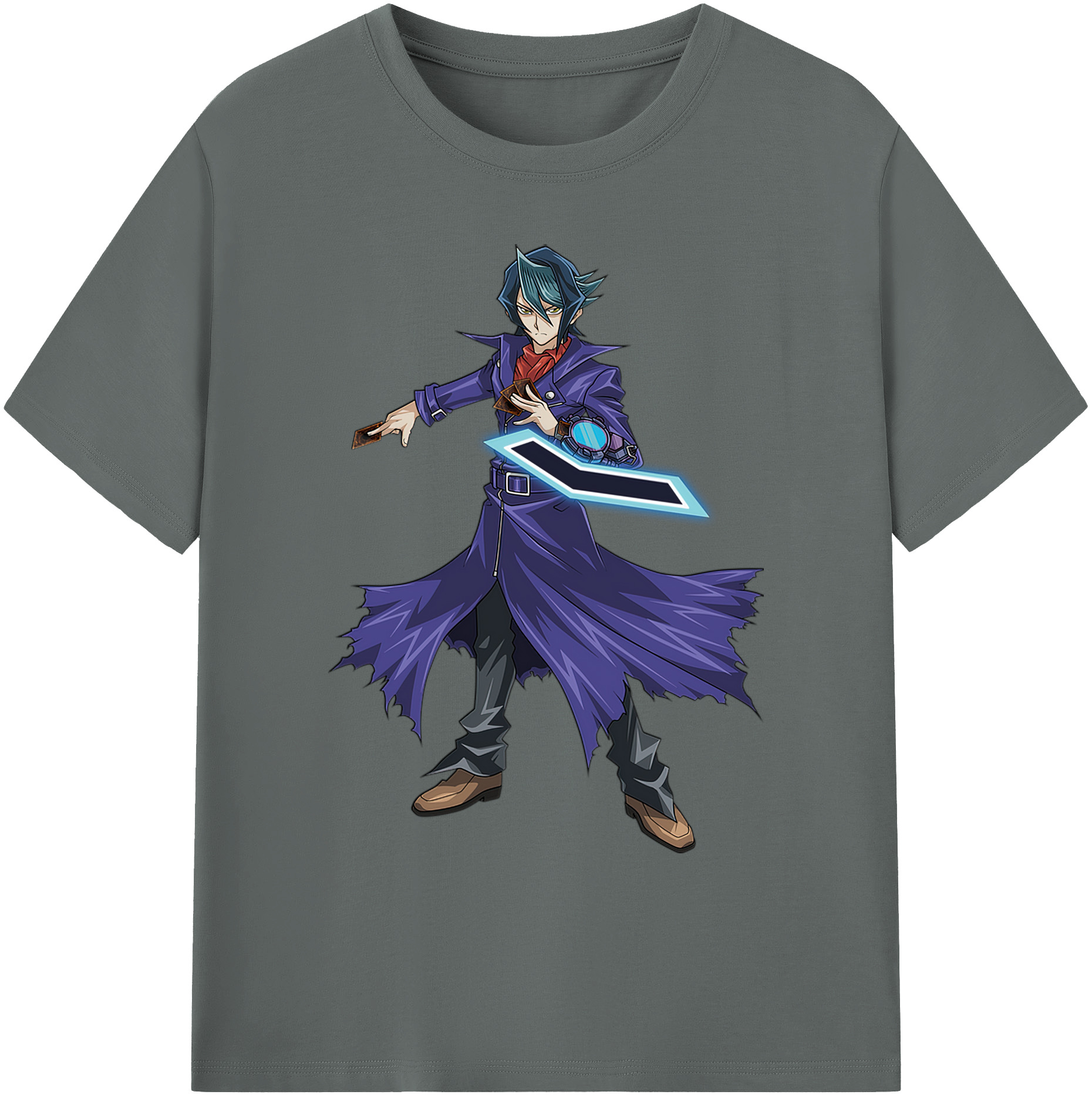 （画像用） 遊☆戯☆王 Yu-Gi-Oh! 綿100％ メンズ半袖Tシャツ｜肌触りやわらか＆通気性